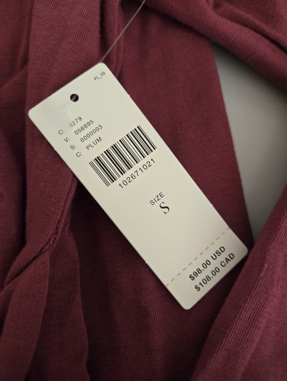 NWT Daily Practice Tie Breaker Long-Sleeve Midi Dress - Picture 3 of 3